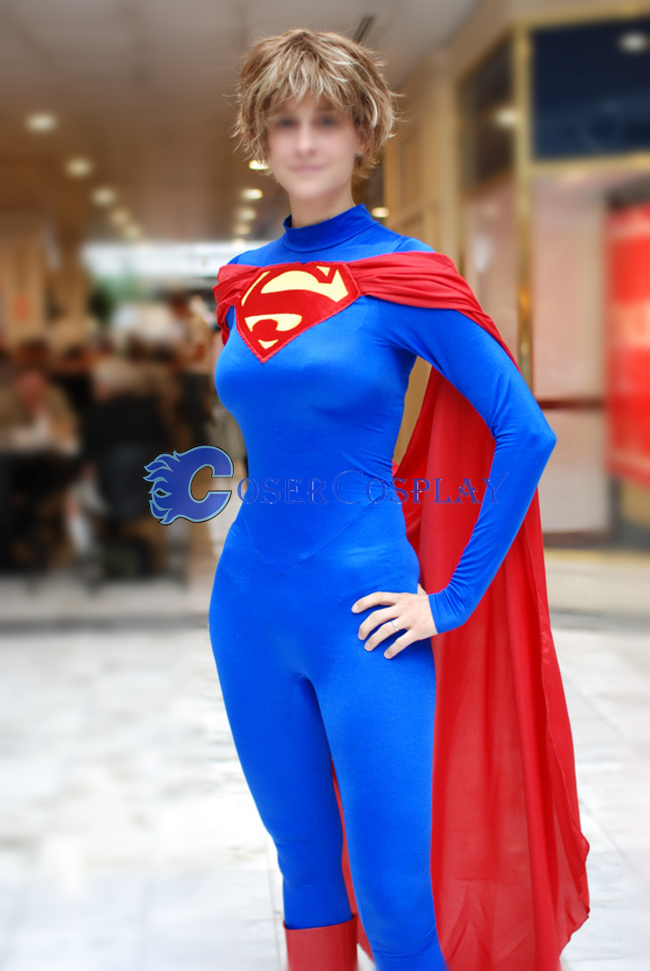 Supergirl Cosplay Costume New Design Catsuit